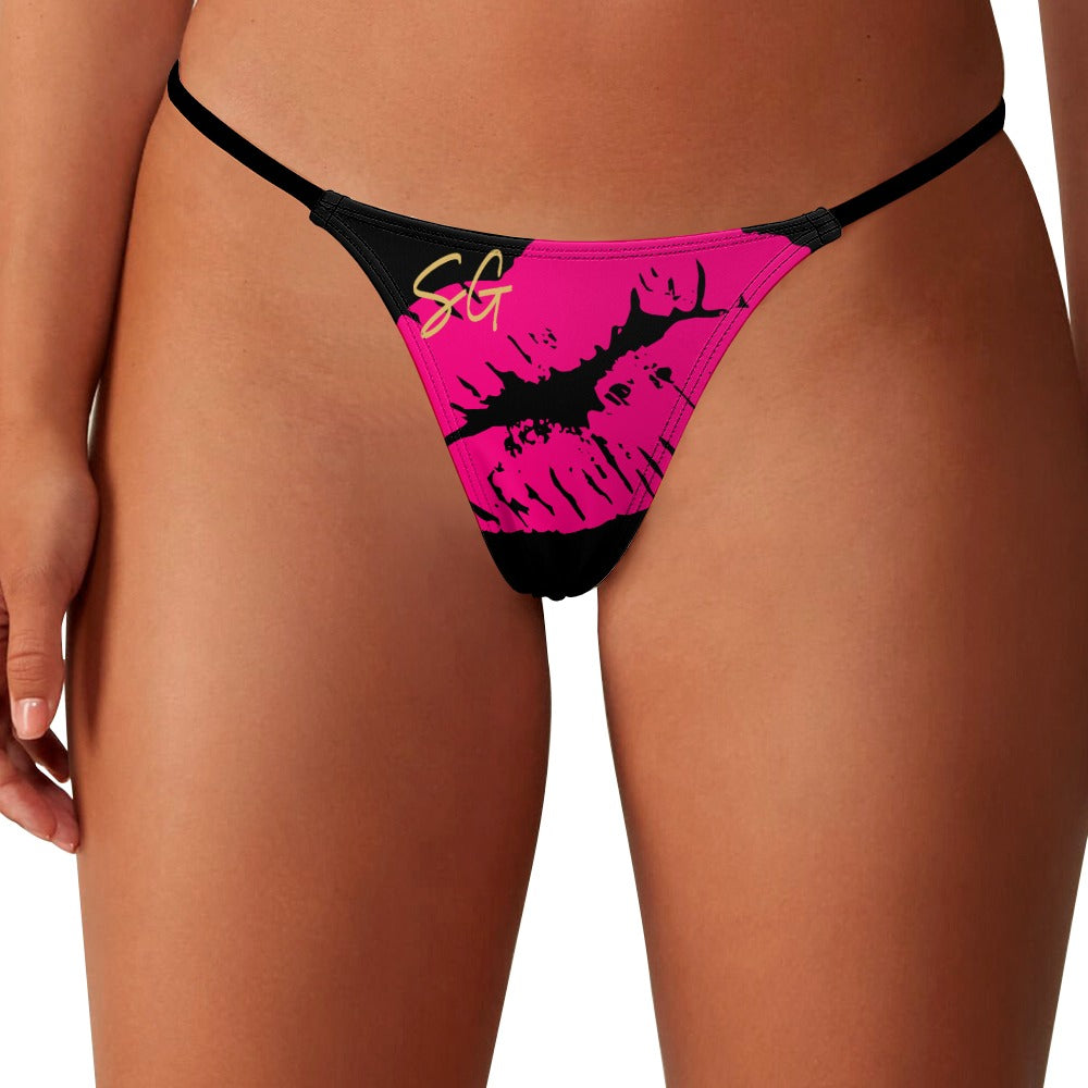 Sexy Kiss of Death Thong