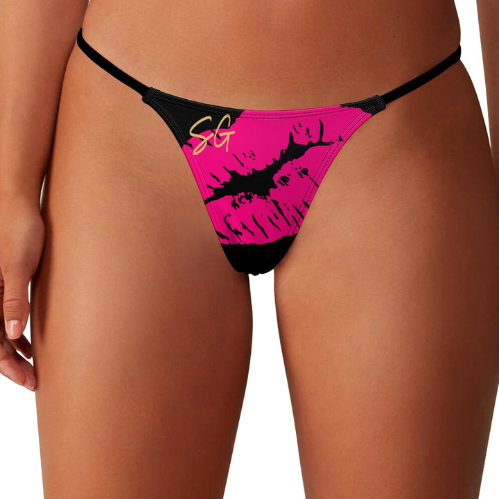 Sexy Kiss of Death Thong